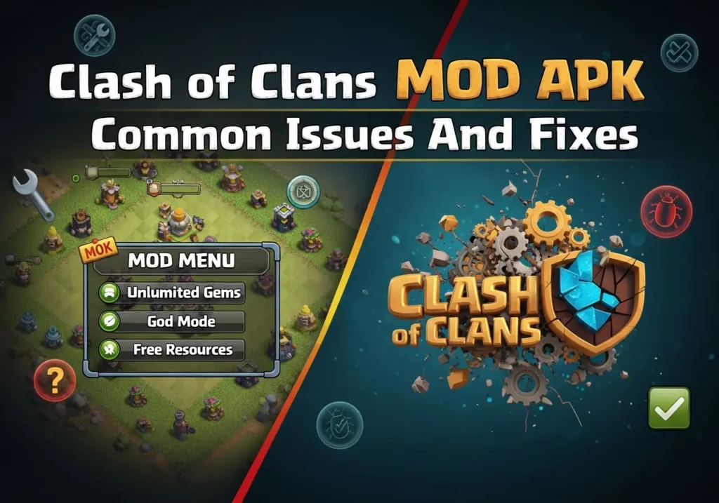 COC MOD APK Common Issues And Fixes_result