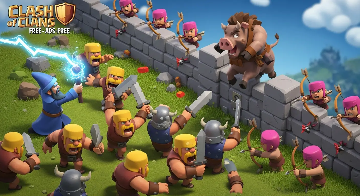 clash of clans mod apk ads free_result