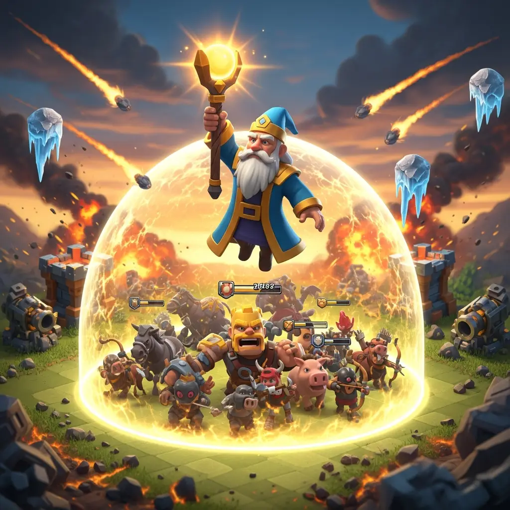 clash of clans mod apk new hero ability_result