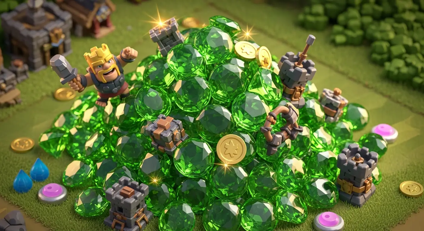 clash of clans mod apk unlimited gems